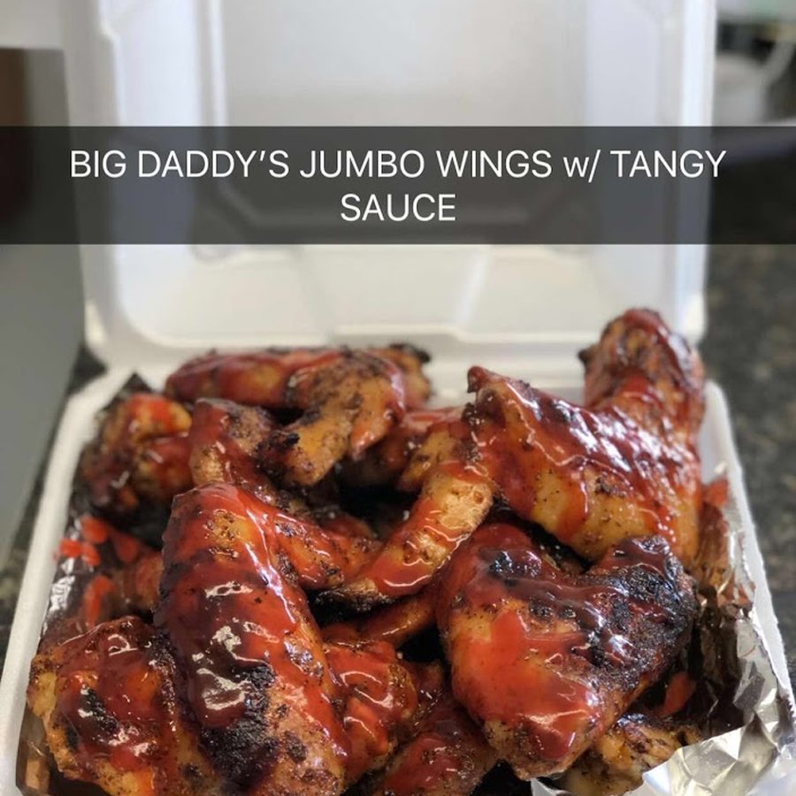 Big Daddy BBQ jumbo wings